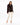 Chaqueta de visón horizontal Maximilian en burdeos - vista de cuerpo entero