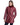 Chaquetón reversible de cordero Maximilian en rojo - lado reversible