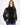 Chaqueta de visón horizontal Maximilian en negro - vista tres cuartos