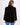 Chaqueta de visón horizontal Maximilian en negro - vista trasera