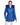 Abrigo reversible de cordero con capucha ribeteada de zorro en ELECTRIC BLUE, imagen 1