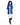 Abrigo reversible de cordero con capucha ribeteada de zorro en ELECTRIC BLUE, imagen 4