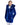 Abrigo reversible de cordero con capucha ribeteada de zorro en ELECTRIC BLUE, imagen 7