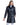 Abrigo reversible de cordero Maximilian en negro - lado reversible