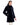 Chaquetón de visón rasado con cuello y puños de visón con cordón ajustable en la cintura en BLACK, imagen 2