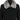 Chaqueta de ante negra con cuello de zorro Maximilian - detalle