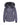 Chaqueta de plumas con capucha ribeteada en zorro en color Dark Grey - detalle
