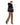Chaqueta reversible de cordero toscana con capucha en color Brown - vista adicional