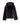 Chaqueta reversible de cordero toscana con capucha en color Brown - detalle