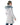 Chaquetón de plumas con capucha ribeteada de zorro Maximilian en light grey - imagen 2