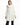 Alpaca Blend Cape With Fox Trim