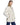 Chaqueta con delantero de lana de cordero, espalda acolchada y ceñidor Maximilian en off white - imagen 2