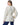 Chaqueta con delantero de lana de cordero, espalda acolchada y ceñidor Maximilian en off white - imagen 3