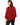 Chaqueta de visón teñido sin cuello y manga tres cuartos Maximilian en scarlet red - imagen 4