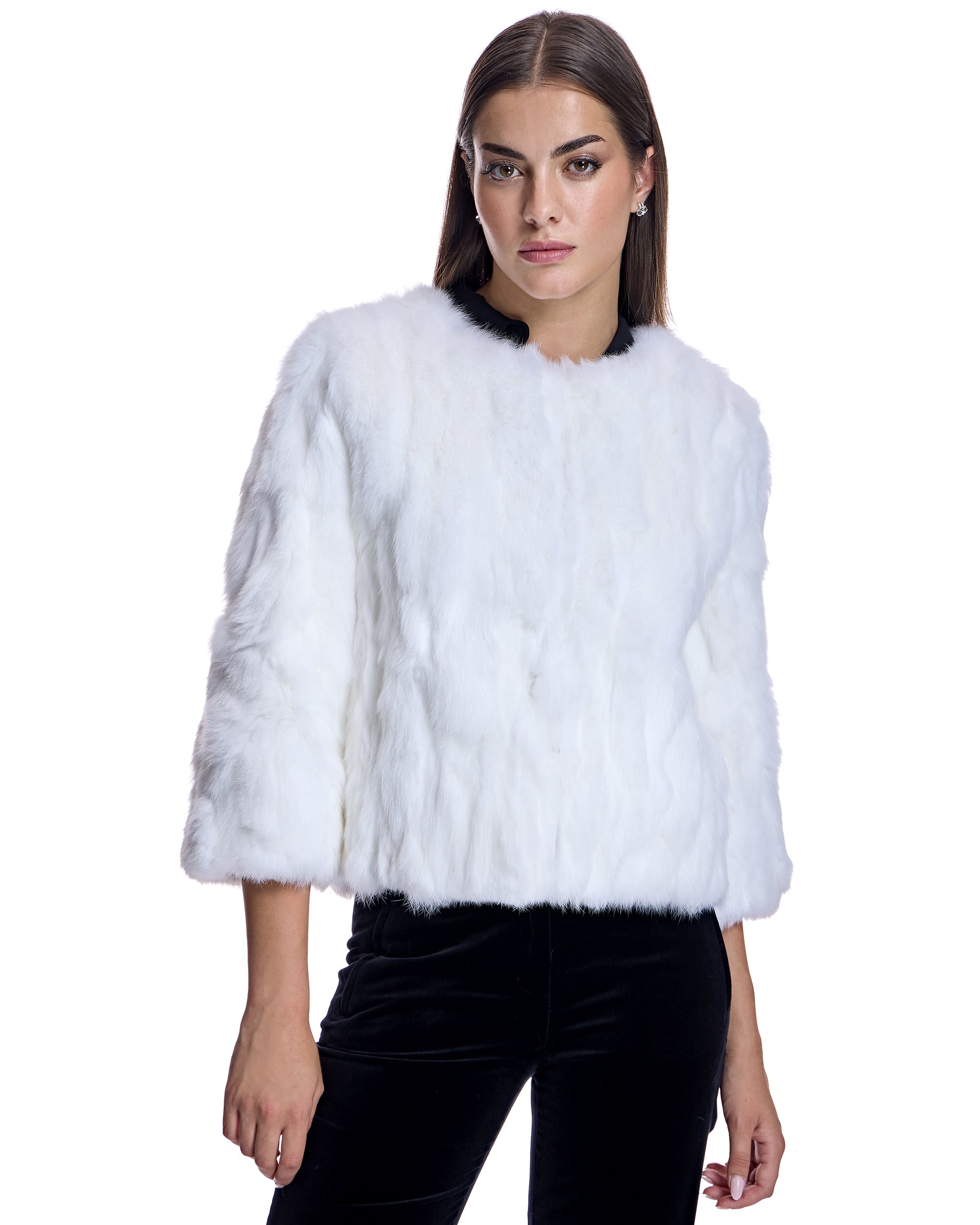 Rabbit Jacket Without Collar