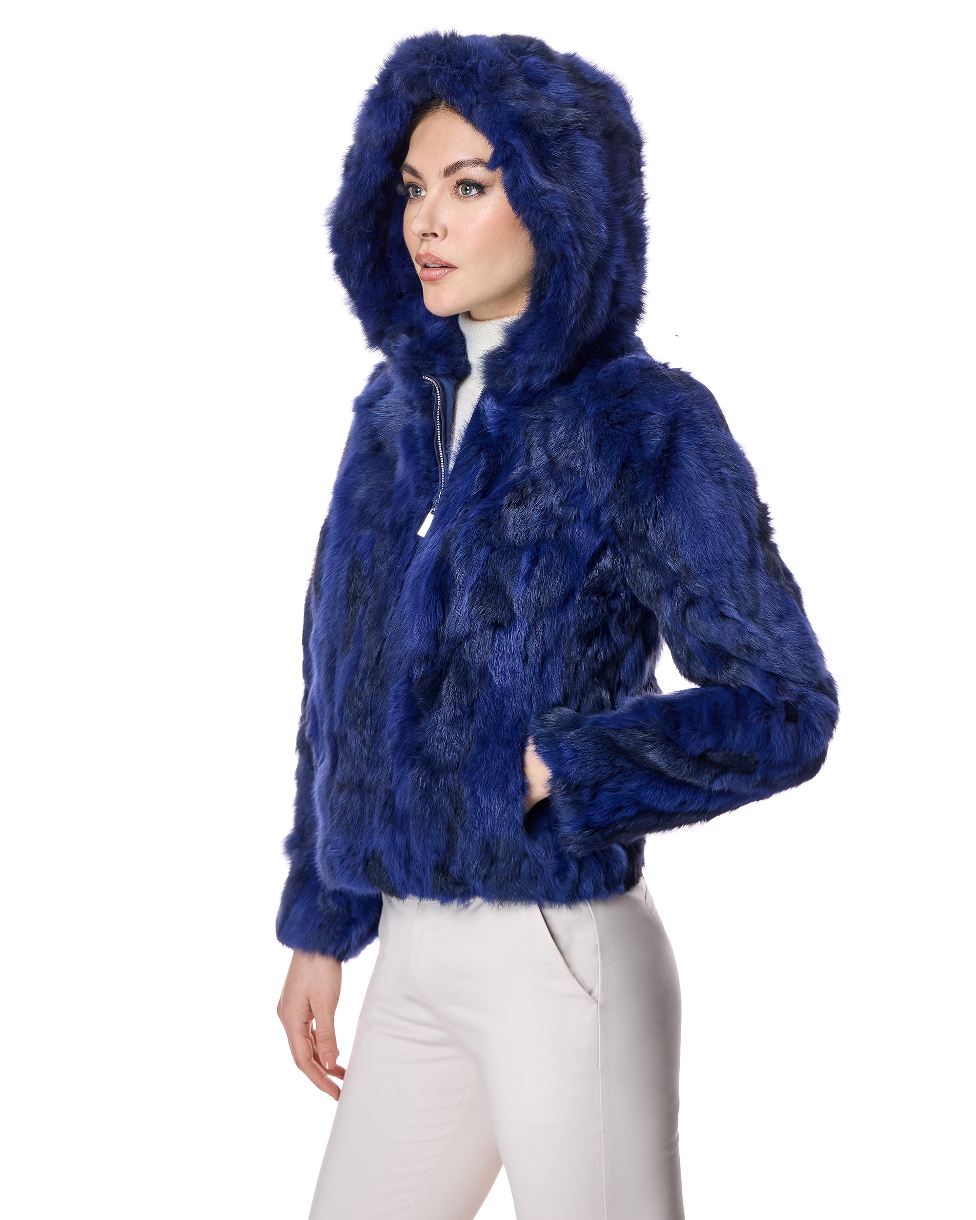 Rabbit Jacket with Hood