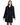 Chaquetón reversible de retales de visón rasado con cuello alto Maximilian en black - imagen 1