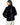 Chaqueta de visón con cuello alto A14/19/M-01|BLACK - vista 3