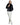 Chaqueta de visón con cuello alto A14/19/M-01|BLACK - vista 4
