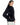 Chaqueta de retales de visón con cuello alto A14/19/SEC/M-01|BLACK - vista 2