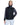 Chaqueta de cuero de cabra con cuello alado y mangas plumíferas Maximilian en black - imagen 1