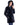 Sheared Mink Hooded Coat with Sable Trim - 2