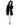 Reversible Sheared Mink and Silk Coat - 4