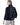 Chaqueta de visón rasado horizontal con cuello alto y manga tres cuartos Maximilian en black - imagen 3