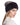Knitted Wool Hat with Mink Trim - 3
