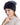 Knitted Wool Hat with Mink Trim - 6