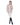 Mink Patchwork Hooded Jacket - 4