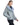 Chaqueta de cordero Swakara con cuello solapa de visón Maximilian en grey/grey - imagen 2