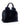 Bolso de mano de pelo de zorro en color gris