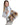 Fox Patchwork Handbag with Leather Strap - 4