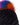Knitted Mink Section Hat with Fox Pom Pom