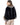 Capa de retales de visón con cuello y puños de zorro CAPE/SECP/MF-85|BLACK/CRYSTAL - vista 3