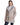 Chaqueta de corderos combinados con cuello solapa — By Cyrana Maximilian en beige - imagen 7