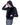 Chaleco de visón con chaqueta de cachemira tejido con capucha (set de 2 piezas) en BLACK, imagen 2