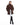 Mink Coat with Horizontal Band Collar - 4