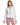 Chaqueta de cuero con ribetes florales, cuello alto y cremallera Maximilian en cream - imagen 1