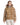 Chaqueta reversible de visón horizontal y plumas en dorado Maximilian en pastel - imagen 1