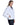 Chaqueta de visón con cuello chimenea y apertura lateral en WHITE, imagen 2
