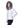 Chaqueta de rex horizontal con capucha ribeteada de zorro Maximilian en white - imagen 2