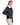Chaqueta de cuero con cuello de cordero rizado Maximilian en black - imagen 2
