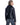 Chaqueta de cuero con cuello de cordero rizado GBS22092/L-42|BLACK - vista 3