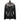 Chaqueta de cuero negra con cuello de zorro Maximilian - vista trasera