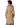 Abrigo de tejido de lana con cuello solapa de cordero Kalgan Maximilian en camel - imagen 3