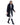 Wool Coat with Detachable Tibetan Shearling Collar - 4