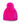 Knitted Mink Hat with Fox Pompom