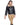 Chaqueta reversible de cordero merino napalado con cuello solapa Maximilian en dark brown - imagen 1